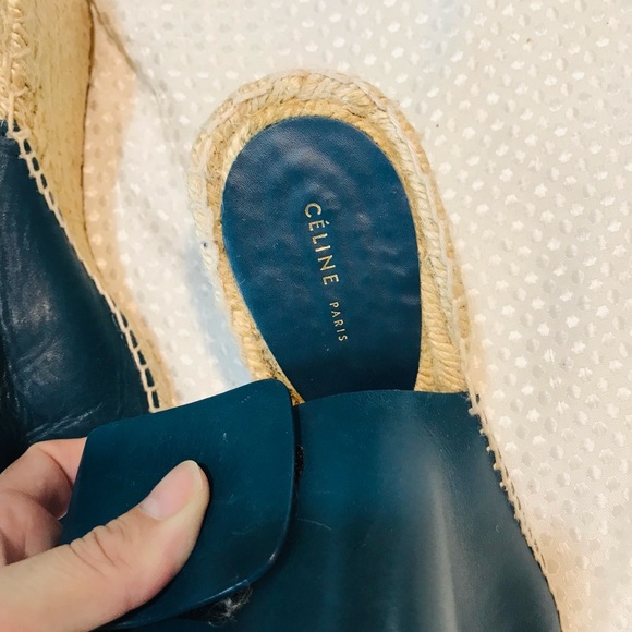 Celine Blue Leather Wedge Espadrille
Sandals - Picture 11 of 15